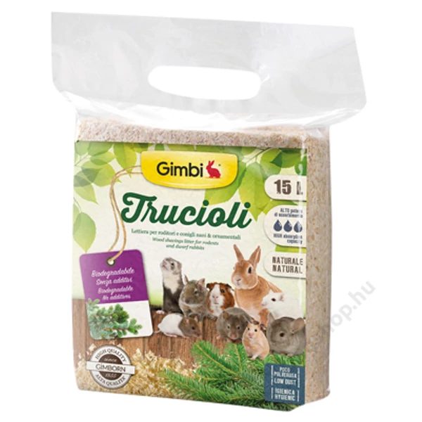 Gimborn Gimbi RÁGCSÁLÓ ALOM FAFORGÁCS ALAPÚ 15L / 1KG