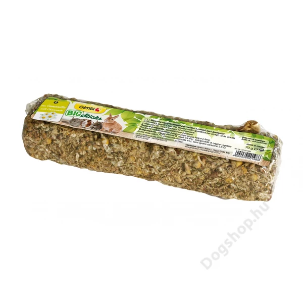 Gimborn Gimbi SNACK BIG STICK KAMILLÁVAL 70G