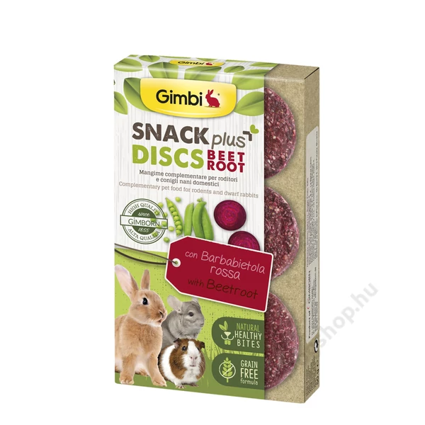 Gimborn Gimbi SNACK PLUS DISCS CÉKLA 50G
