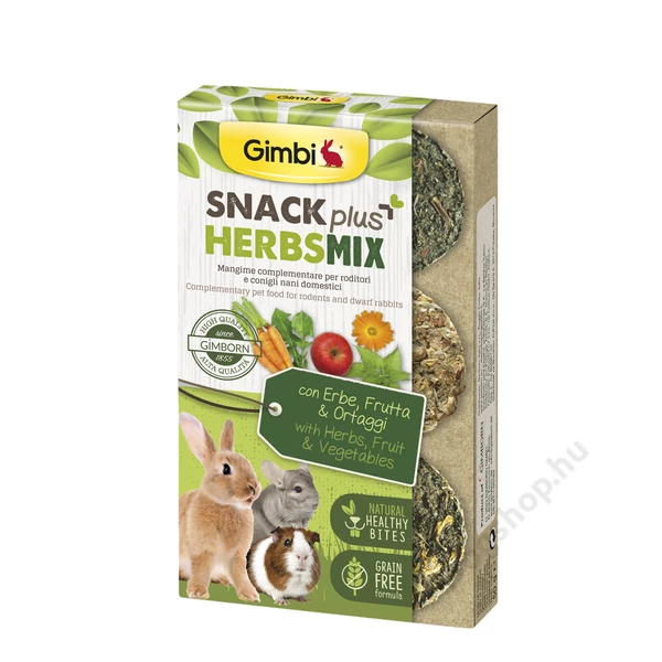 Gimborn Gimbi SNACK PLUS HERBS MIX 50G