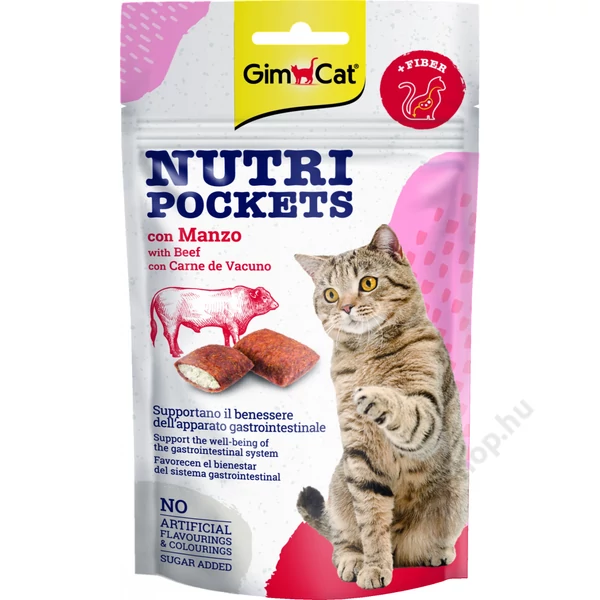 Gimborn Gimcat SNACK NUTRIPOCKETS MARHA&MALT 60G