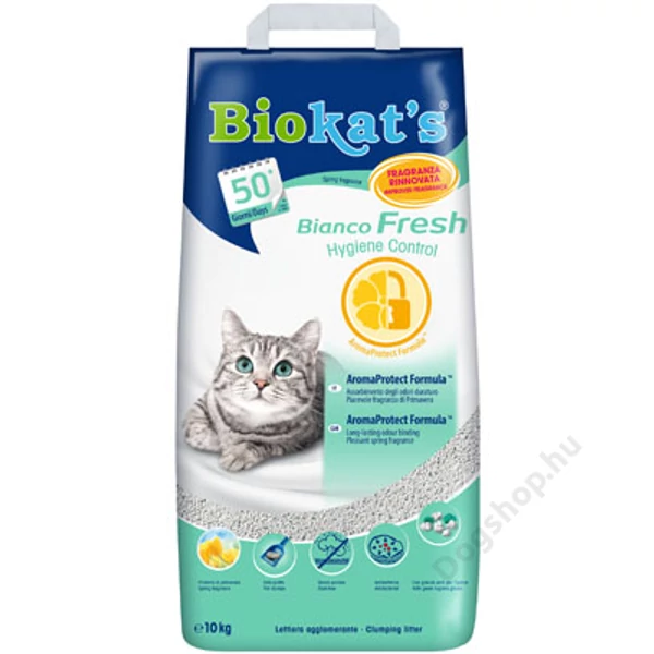 Gimborn Gimcat BIOKAT S FRESH BIANCO ALOM 10 KG