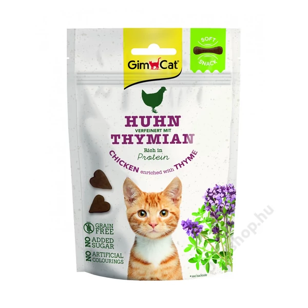Gimborn Gimcat SNACK PUHA CSIRKE KAKUKKFŰVEL 60 G
