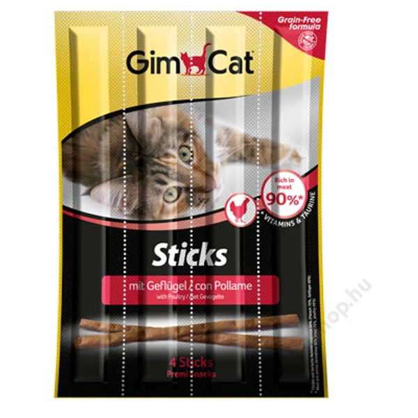 Gimborn Gimcat SNACK STICKS BAROMFI 20 G 4X Gimborn Gimcat SNACK STICKS BAROMFI 20 G 4X