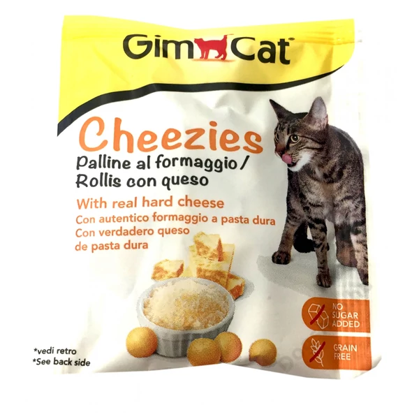 Gimborn Gimcat TABLETTA CHEEZIES (SAJT) 10 G TASTY TABS