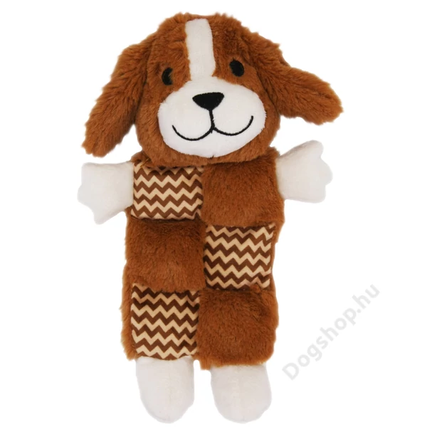 Gimborn Gimdog JÁTÉK BROS KOCKÁS KUTYA CSIPOGÓS 23CM