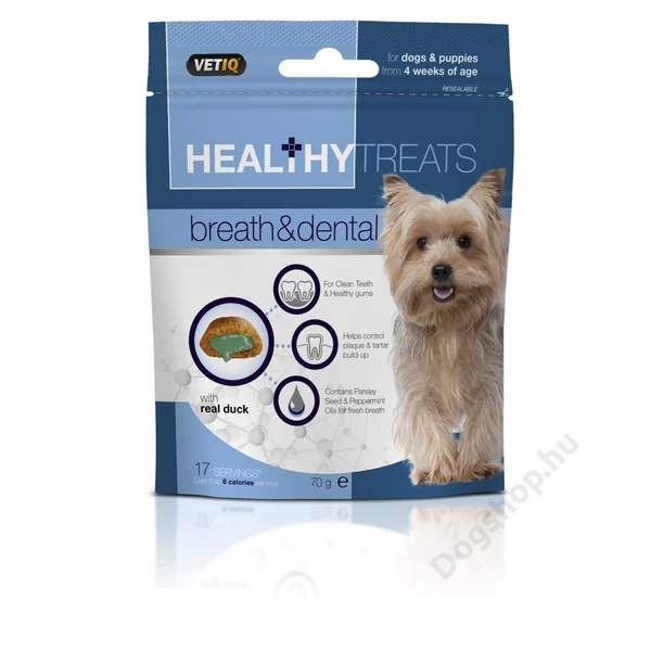 M&C VETIQ BREATH & DENTAL DOGS 70 G