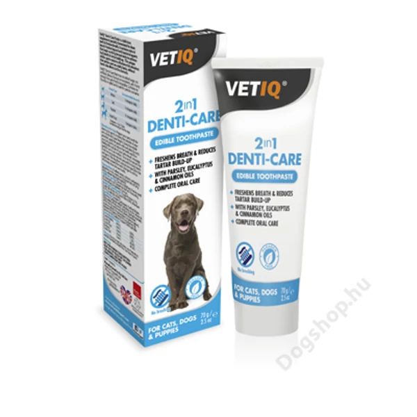 M&amp;C VETIQ DENTI-CARE 2IN1 PASTE 70 G