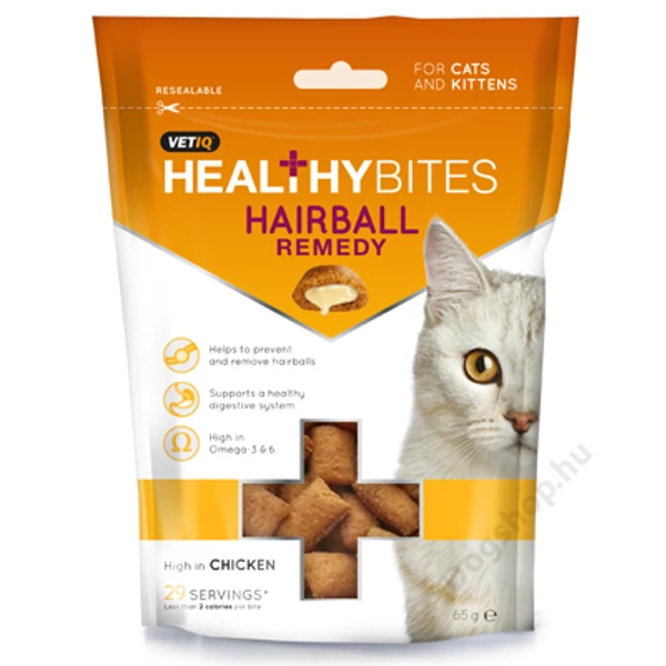 M&amp;C VETIQ HAIRBALL REMEDY FOR CATS 65 G
