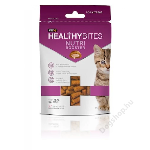 M&amp;C VETIQ NUTRI BOOSTER KITTEN 65 G