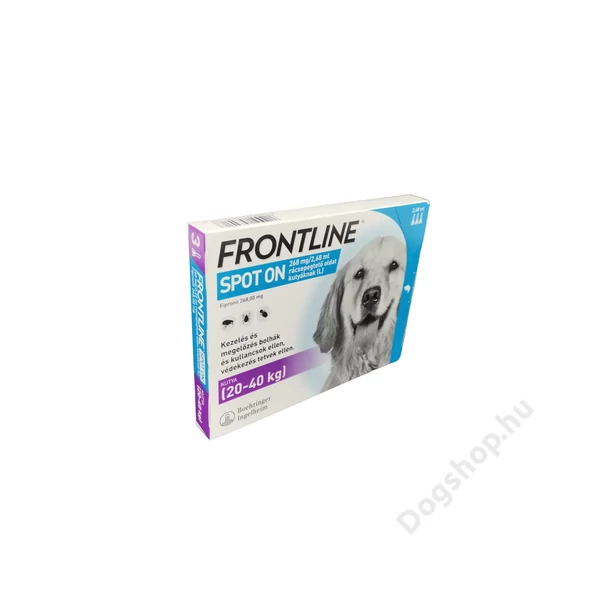 FRONTLINE SPOT-ON DOG (20-40KG) 3X