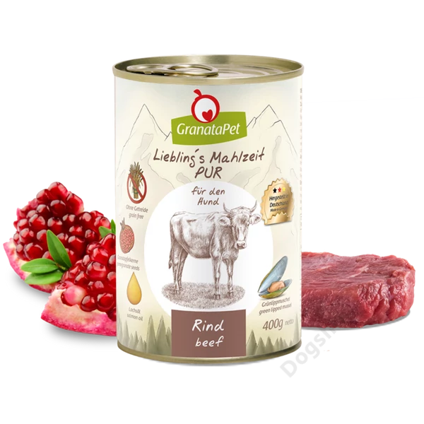 GranataPet Liebling´s Mahlzeit marha PUR konzerv 400 g 6db