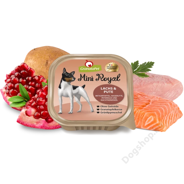GranataPet Mini Royal Adult - Lazac & Pulyka 150 g
