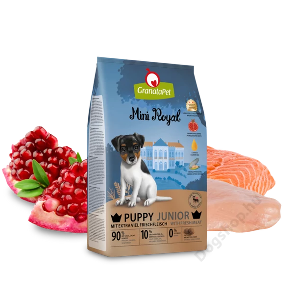 GranataPet Mini Royal száraztáp Junior / Puppy 1kg