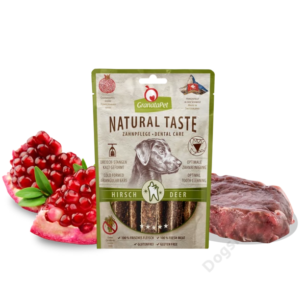 GranataPet Natural Taste Dental Hirsch 70g (szarvas) 10db