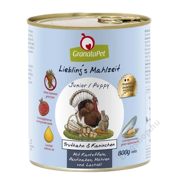 GranataPet Liebling's Mahlzeit Junior/Puppy konzerv 800 g