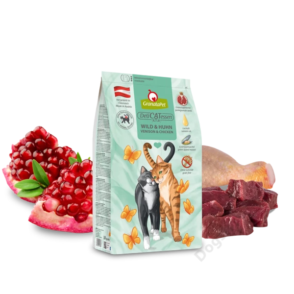 GranataPet DeliCatessen száraztáp vad és csirke Adult 1,8 kg