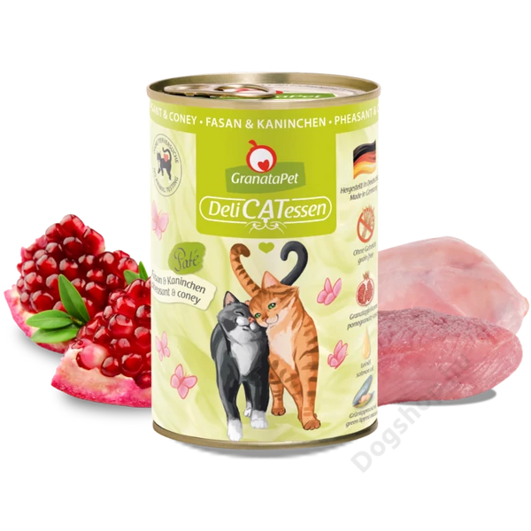 GranataPet Delicatessen Konzerv fácán és nyúl 400 g 6db GranataPet Delicatessen Konzerv fácán és nyúl 400 g 6db