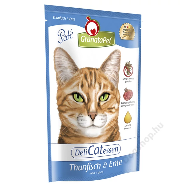 GranataPet Delicatessen Pouch tonhal és kacsa 85g 6db
