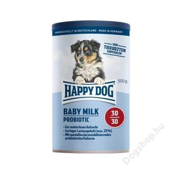 Happy Dog Supreme PUPPY MILK PROBIOTIC 500g Happy Dog Supreme PUPPY MILK PROBIOTIC 500g