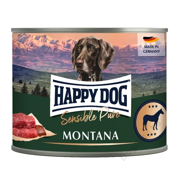 Happy Dog Supreme Sensible PUR KONZERV MONTANA (ló) 6X200 G