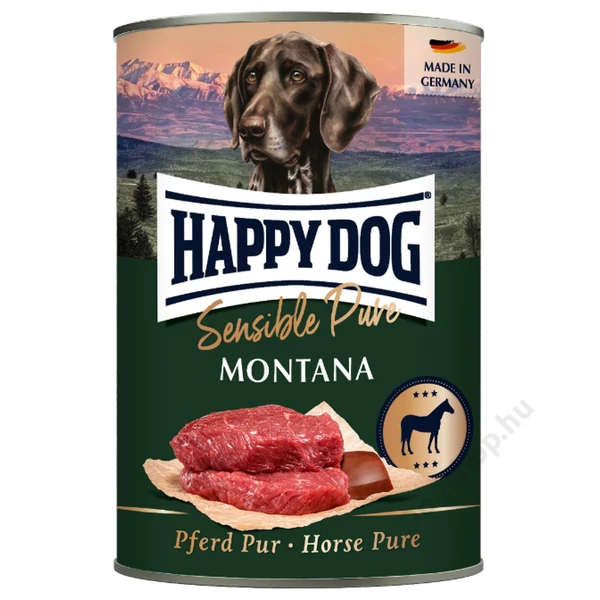 Happy Dog Supreme Sensible PUR KONZERV MONTANA (ló) 6X400 G