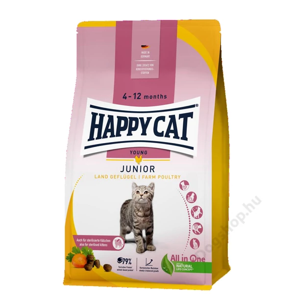 Happy Cat JUNIOR BAROMFI 1,3kg