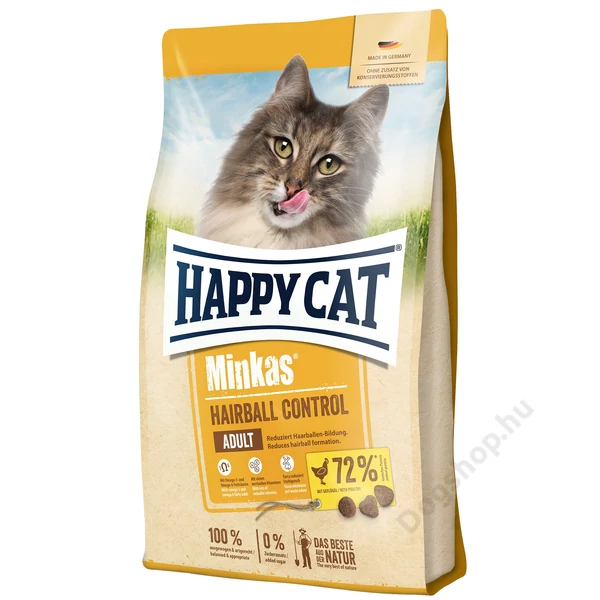 Happy Cat MINKAS HAIRBALL CONTROL 4kg Happy Cat MINKAS HAIRBALL CONTROL 4kg