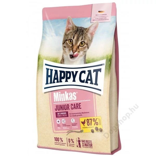 Happy Cat MINKAS JUNIOR CARE 10kg