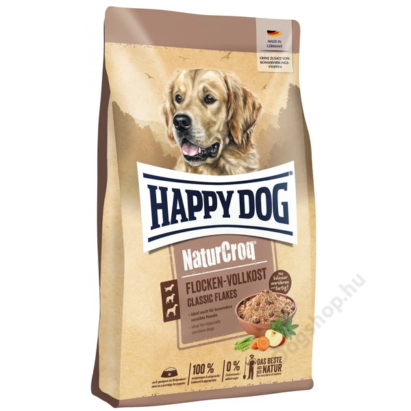 Happy Dog NATUR-CROQ FLOCKEN VOLLKOST 1,5kg Happy Dog NATUR-CROQ FLOCKEN VOLLKOST 1,5kg