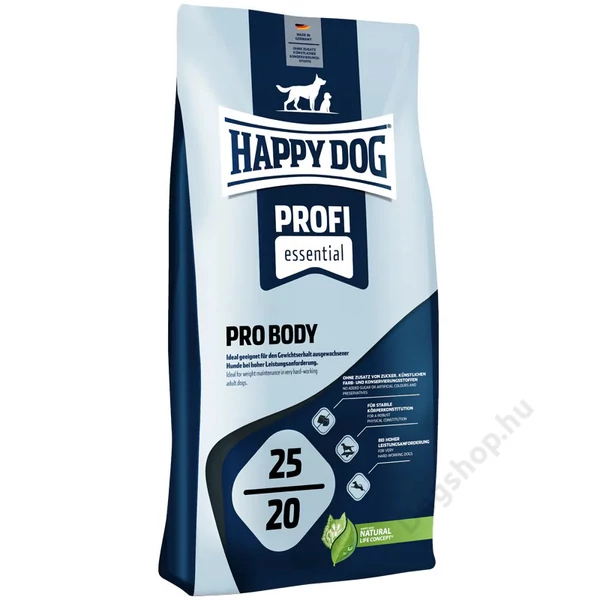 Happy Dog Profi-Krokette PRO-BODY 25/20 15kg Happy Dog Profi-Krokette PRO-BODY 25/20 15kg