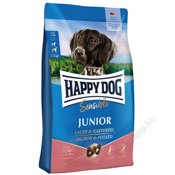 Happy Dog Supreme Young Sensible Junior Salmon&Potato 4 KG Happy Dog Supreme Young Sensible Junior Salmon&Potato 4 KG
