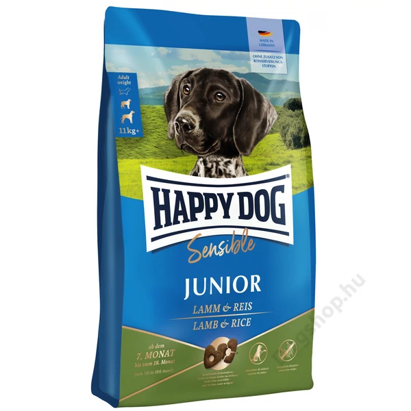 Happy Dog Supreme Young Sensible Junior Lamb/Rice 1 KG Happy Dog Supreme Young Sensible Junior Lamb/Rice 1 KG