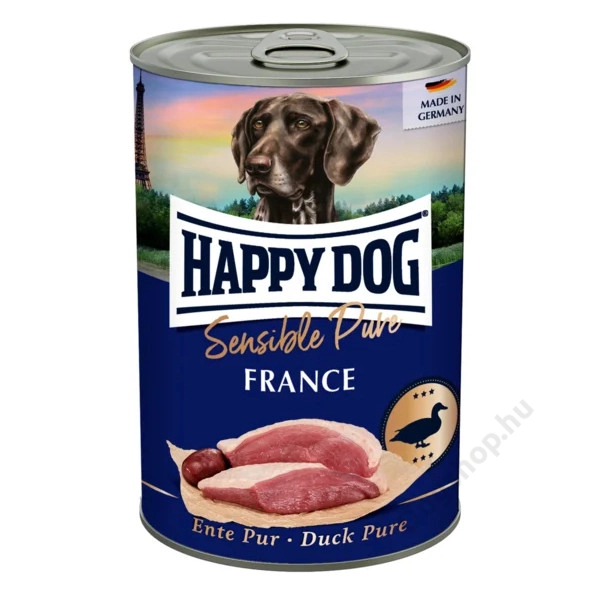 Happy Dog Supreme Sensible PUR KONZERV FRANCE (kacsa) 6X400 G