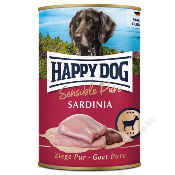 Happy Dog Supreme Sensible PUR KONZERV SARDINIA (kecske) 6X400 G