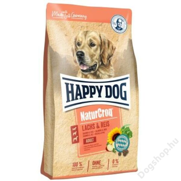 Happy Dog NATUR-CROQ LACHS/REIS 11kg
