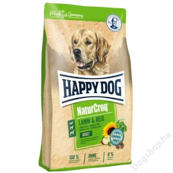 Happy Dog NATUR-CROQ LAMM/REIS (Bárány & rizs) 15kg