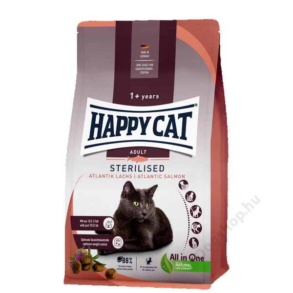 Happy Cat ADULT STERILISED LAZAC 10kg