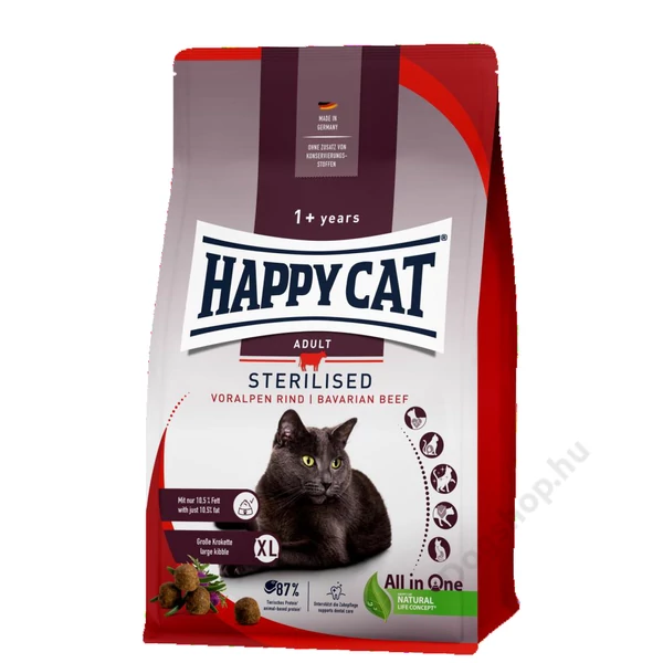 Happy Cat ADULT STERILISED MARHA 1,3kg Happy Cat ADULT STERILISED MARHA 1,3kg