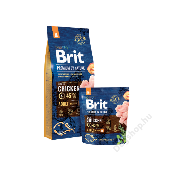 Brit Premium by Nature Medium Adult 15kg