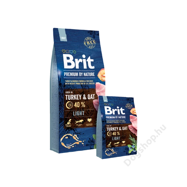 Brit Premium by Nature Light 2db 15kg Brit Premium by Nature Light 2db 15kg