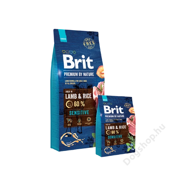 Brit Premium by Nature Lamb & Rice 2db 15kg Brit Premium by Nature Lamb & Rice 2db 15kg
