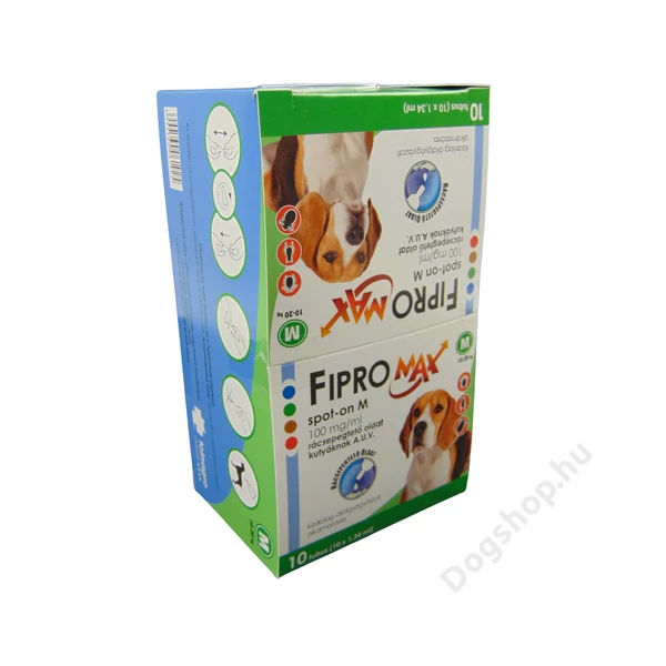 FIPROMAX SPOT-ON DOG M (10-20KG) 10X