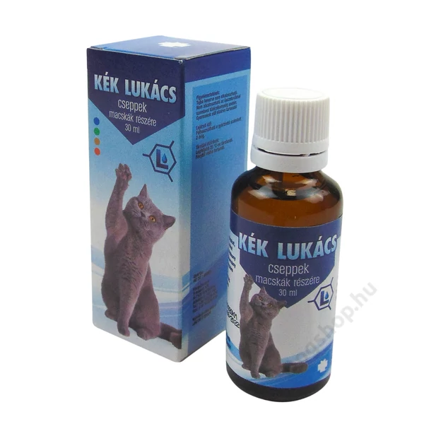 KÉK LUKÁCS CSEPPEK MACSKA 30 ML KÉK LUKÁCS CSEPPEK MACSKA 30 ML