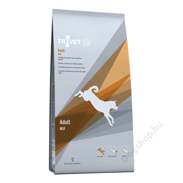 TROVET ADULT/MXF DOG 12,5 kg száraztáp felnőtt kutyáknak