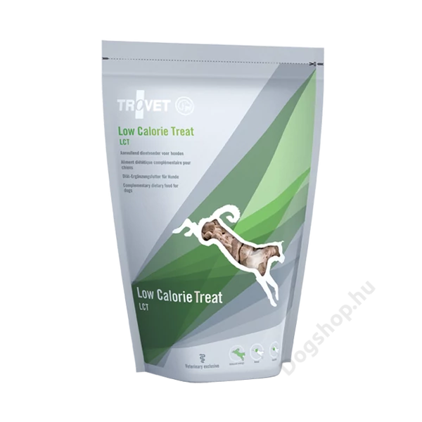 TROVET LOW CALORIE TR / LCT diétás táplálékkiegészítő és jutalomfalat kutyáknak 400G