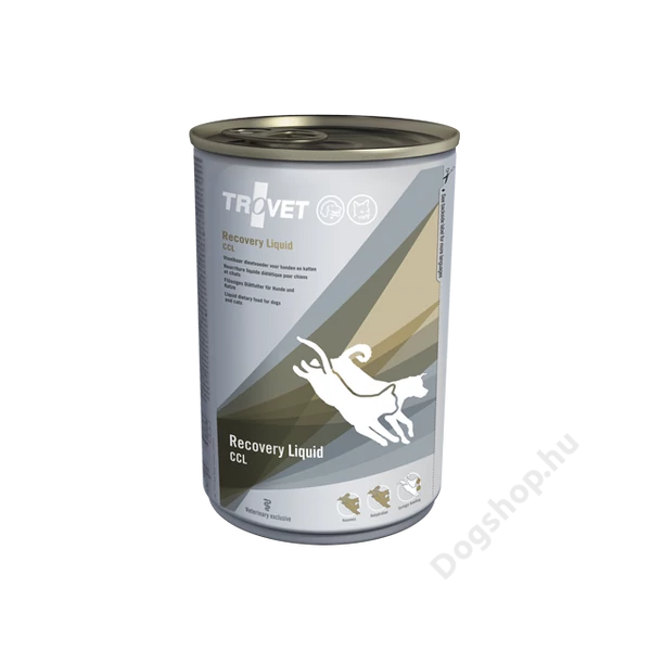 TROVET Recovery Liquid  (CCL)  folyékony tápszer 395 ml