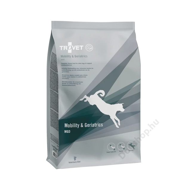 TROVET MOBILITY&GERIATRICS 2,5 kg száraztáp kutyáknak