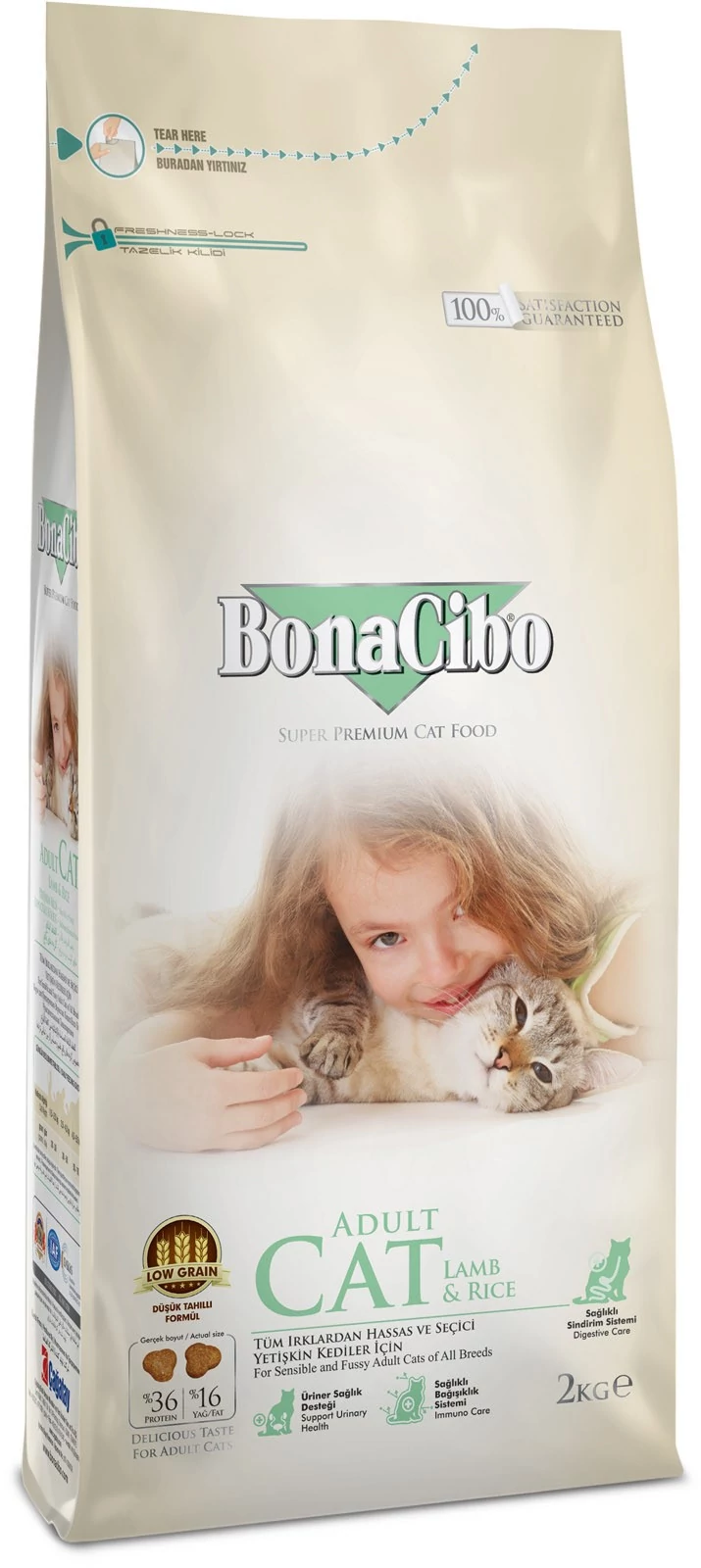 BONACIBO CAT (Bárány, szardella, rák és rizs) 5 kg