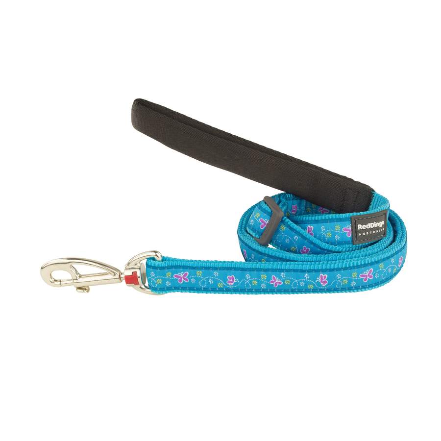 Red Dingo Butterfly Turquoise póráz 100-180 cm XS